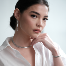 Load image into Gallery viewer, Bas by Rhian Ramos Silver Jewelry Set