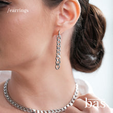 Load image into Gallery viewer, Bas by Rhian Ramos Bad Silver Earrings