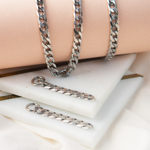 Load image into Gallery viewer, Bas by Rhian Ramos Silver Jewelry Set