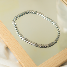 Load image into Gallery viewer, Bas by Rhian Ramos Bad Silver Necklace