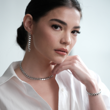 Load image into Gallery viewer, Bas by Rhian Ramos Silver Jewelry Set
